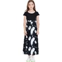 Ghost Background Halloween Kids  Flared Maxi Skirt View1