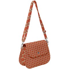 Cute Pumpkin Small Saddle Handbag by ConteMonfrey