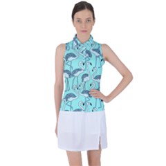 Flemish Picture Drawing Summer Women s Sleeveless Polo Tee by Wegoenart