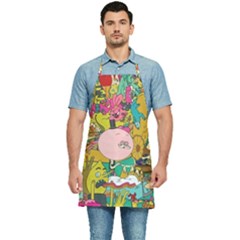 Cartoon Wallpapers Kitchen Apron by Jancukart