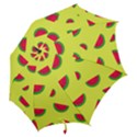 Watermelon Pattern Wallpaper Hook Handle Umbrellas (Small) View2