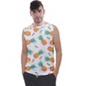 Pineapple Background Pattern Fruit Men s Regular Tank Top View1