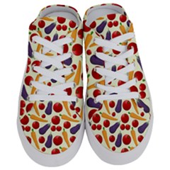 Vegetable Food Illustration Patterntexture Half Slippers by Wegoenart