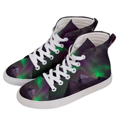 Fantasy Pyramid Mystic Space Women s Hi-top Skate Sneakers by Wegoenart