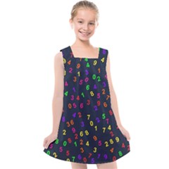 Number Digit Learning Education Kids  Cross Back Dress by Wegoenart