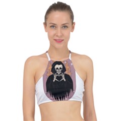 Halloween Racer Front Bikini Top by Sparkle