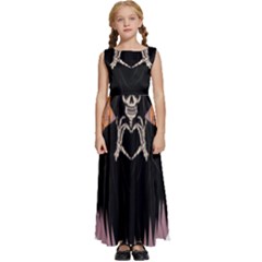 Halloween Kids  Satin Sleeveless Maxi Dress by Sparkle