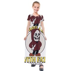 Halloween Kids  Short Sleeve Maxi Dress by Sparkle