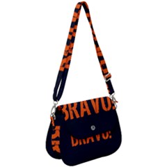 Bravo! Italian Saying Saddle Handbag by ConteMonfrey