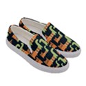 Seamless-pattern-with-cats Women s Canvas Slip Ons View3