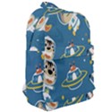 Seamless-pattern-funny-astronaut-outer-space-transportation Classic Backpack View2