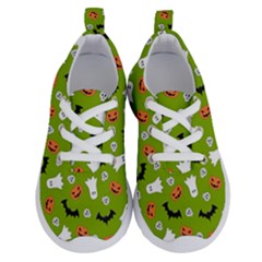 Pattern Seamless Halloween Fall Running Shoes by Wegoenart