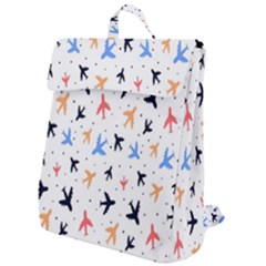 Sky Birds - Airplanes Flap Top Backpack by ConteMonfrey