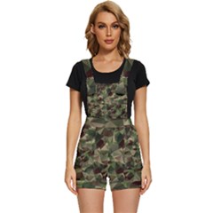 Abstract-vector-military-camouflage-background Short Overalls by Wegoenart