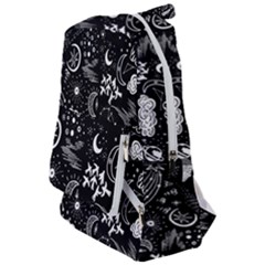Vector-set-sketch-drawn-with-space Travelers  Backpack by Wegoenart