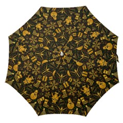 Christmas Background Seamless Pattern Patterns Straight Umbrellas by Wegoenart
