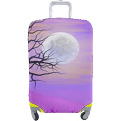 Abstract Nature Landscape Illustration Sky Clouds Luggage Cover (large) by Wegoenart