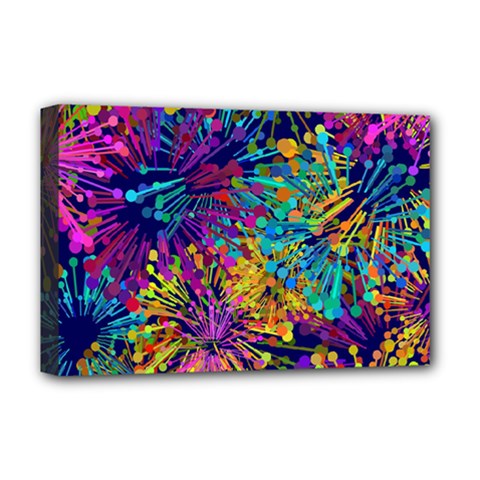 Illustration Graphics Design Art Deluxe Canvas 18  X 12  (stretched) by Wegoenart