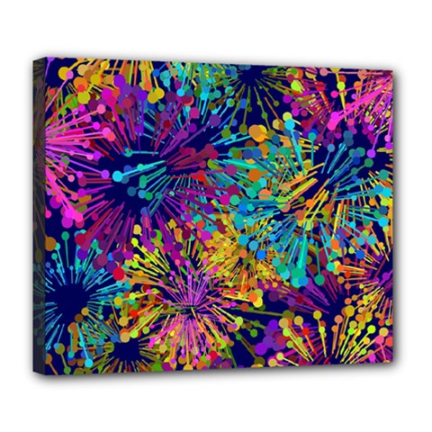 Illustration Graphics Design Art Deluxe Canvas 24  X 20  (stretched) by Wegoenart