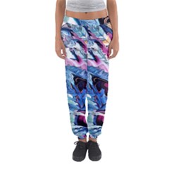 Feathers Women s Jogger Sweatpants by kaleidomarblingart