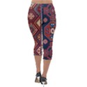 Armenian Old Carpet  Lightweight Velour Capri Leggings  View2