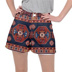 Armenian Carpet Ripstop Shorts by Gohar
