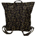 Classy Golden Leaves   Buckle Up Backpack View3