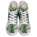 Pineapple Pattern Background Seamless Vintage Men s Hi-Top Skate Sneakers View1