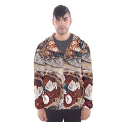 Pizza And Calzone Men s Hooded Windbreaker by ConteMonfrey