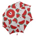 Watermelon Seamless Pattern Hook Handle Umbrellas (Small) View2