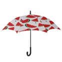 Watermelon Seamless Pattern Hook Handle Umbrellas (Small) View3