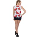 Watermelon Seamless Pattern Bubble Hem Chiffon Tank Top View2