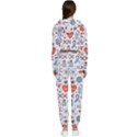 Medical Icons Square Seamless Pattern Cropped Zip Up Lounge Set View2