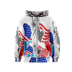 New York City Holiday United States Usa Kids  Zipper Hoodie by Jancukart