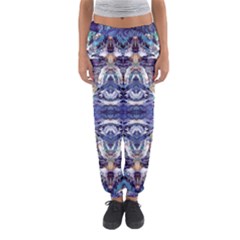 Amethyst Repeats Women s Jogger Sweatpants by kaleidomarblingart