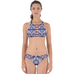 Amethyst Repeats Perfectly Cut Out Bikini Set by kaleidomarblingart