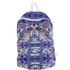 Amethyst Repeats Foldable Lightweight Backpack by kaleidomarblingart