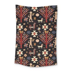 Carpet-symbols Small Tapestry by Gohar