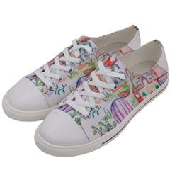 Easter Village  Men s Low Top Canvas Sneakers by ConteMonfrey