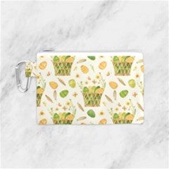 Easter Eggs   Canvas Cosmetic Bag (small) by ConteMonfrey
