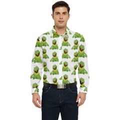 Kermit The Frog Men s Long Sleeve  Shirt by Valentinaart