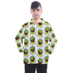 Kermit The Frog Men s Half Zip Pullover by Valentinaart