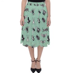 Insects Pattern Classic Midi Skirt by Valentinaart