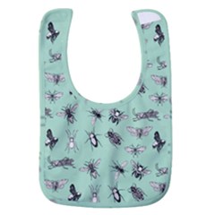 Insects Pattern Baby Bib by Valentinaart