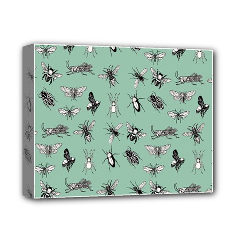 Insects Pattern Deluxe Canvas 14  X 11  (stretched) by Valentinaart