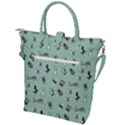 Insects pattern Buckle Top Tote Bag View2
