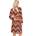 Halloween  Long Sleeve Velour Robe View3