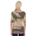 Boom Eruption Forest Mountain News Scary Volcano Wide Neckline Tee View2