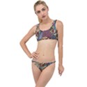 Peacock Mixed Media Bird Animal The Little Details Bikini Set View1