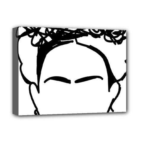Frida Kahlo  Deluxe Canvas 16  X 12  (stretched)  by Sobalvarro